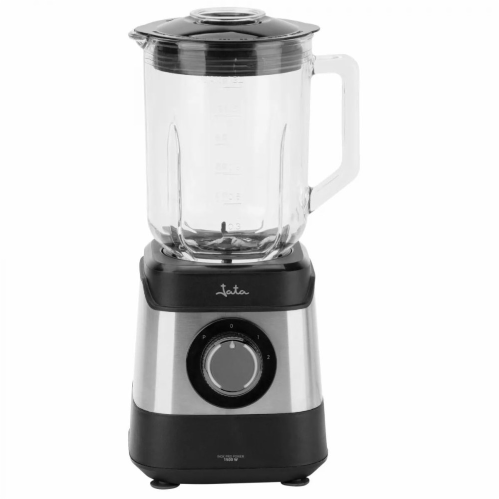 Cup Blender JATA JEBT3855 1500 W Black Steel 1,8 L