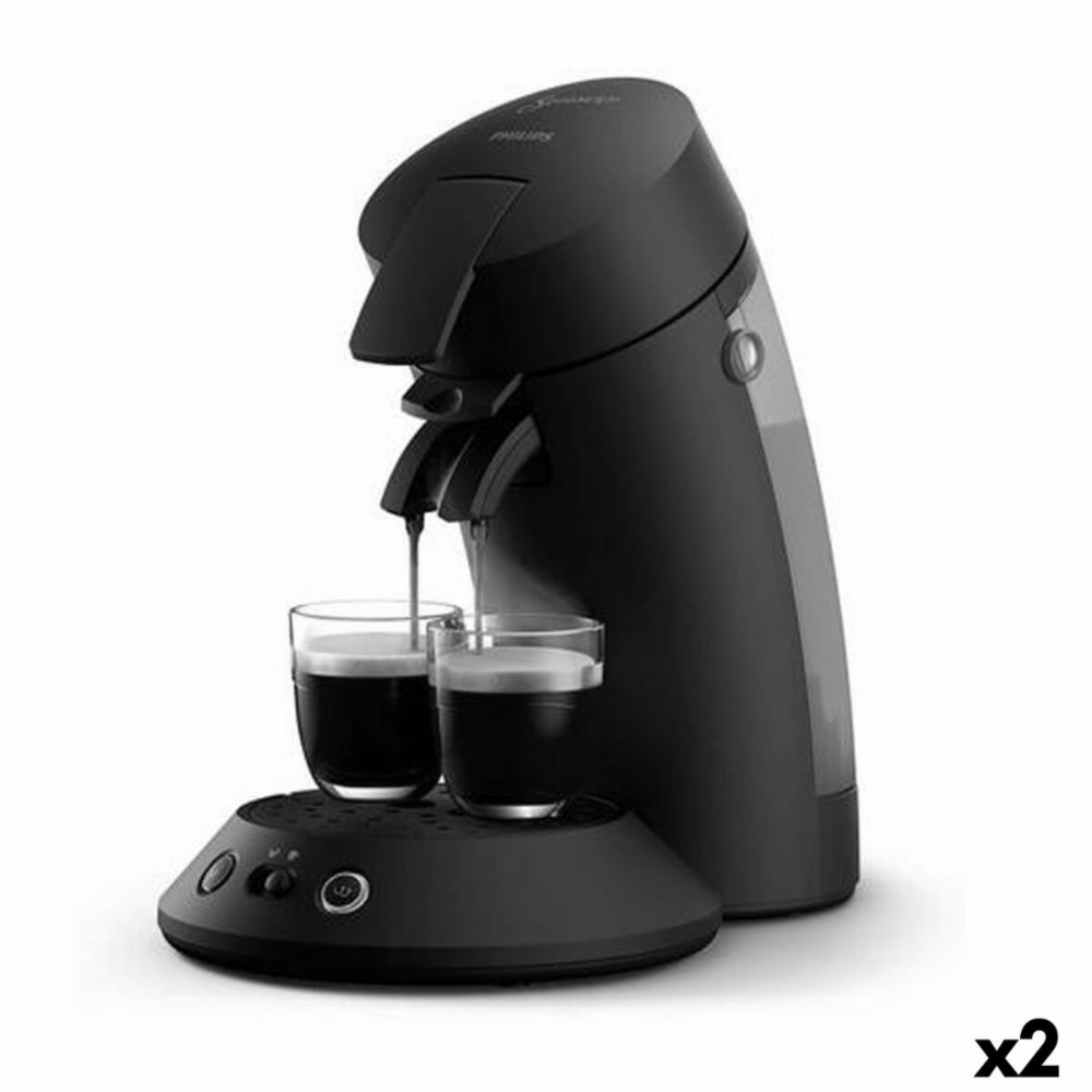Capsule Coffee Machine Philips SENSEO ORIGINAL PLUS Black 1 bar 0,7 L (2 Units)